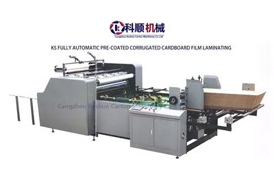 Полностью автоматическая картонная ламинирующая машина с предварительным покрытием